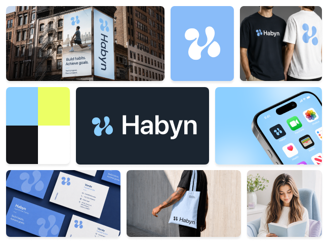 Habyn branding kit preview